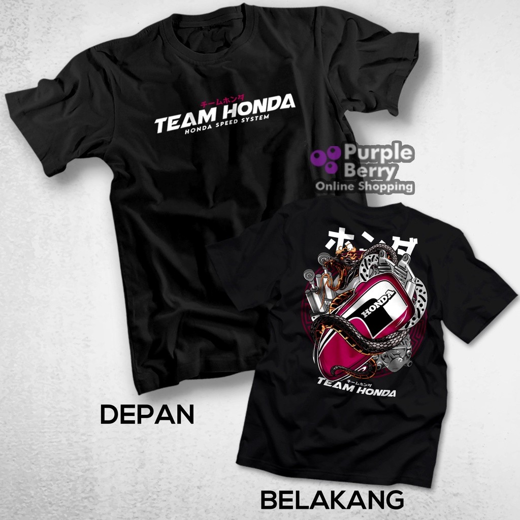 Hệ thống tốc độ Team Honda - Áo sơ mi phân phối xe máy Honda Gank