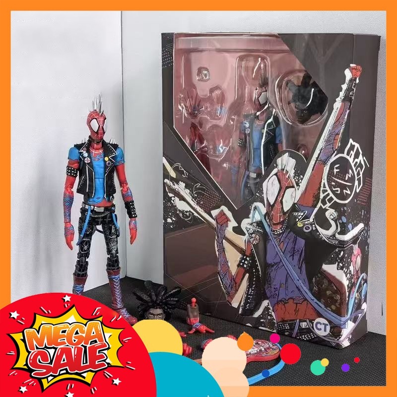 🌟GIÁ HỦY DIỆT🌟 Mô Hình Người Nhện Spider Punk CT Spider Man Across the Spider-verse SHF