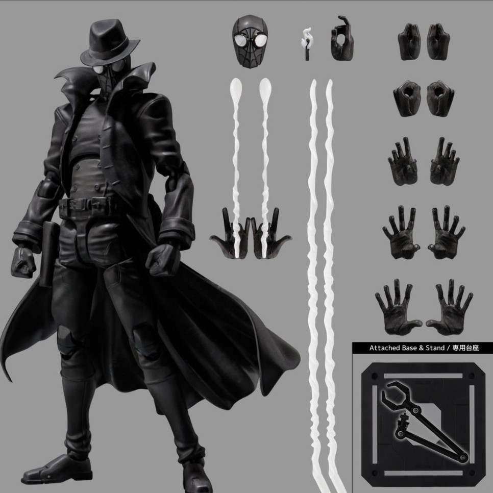 🌟GIÁ HỦY DIỆT🌟 Mô Hình Sentinel Spider Man Noir Người Nhện SV Action Into the Spider-verse Across th