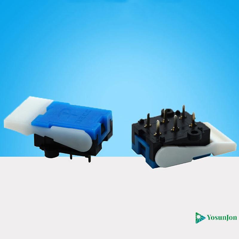 YosunJon] 10 Chiếc Màu Xanh Móc Điện Thoại Công Tắc 6 Pin Inte Chuông Cửa Giữ Reed Switch de Sửa Chữ