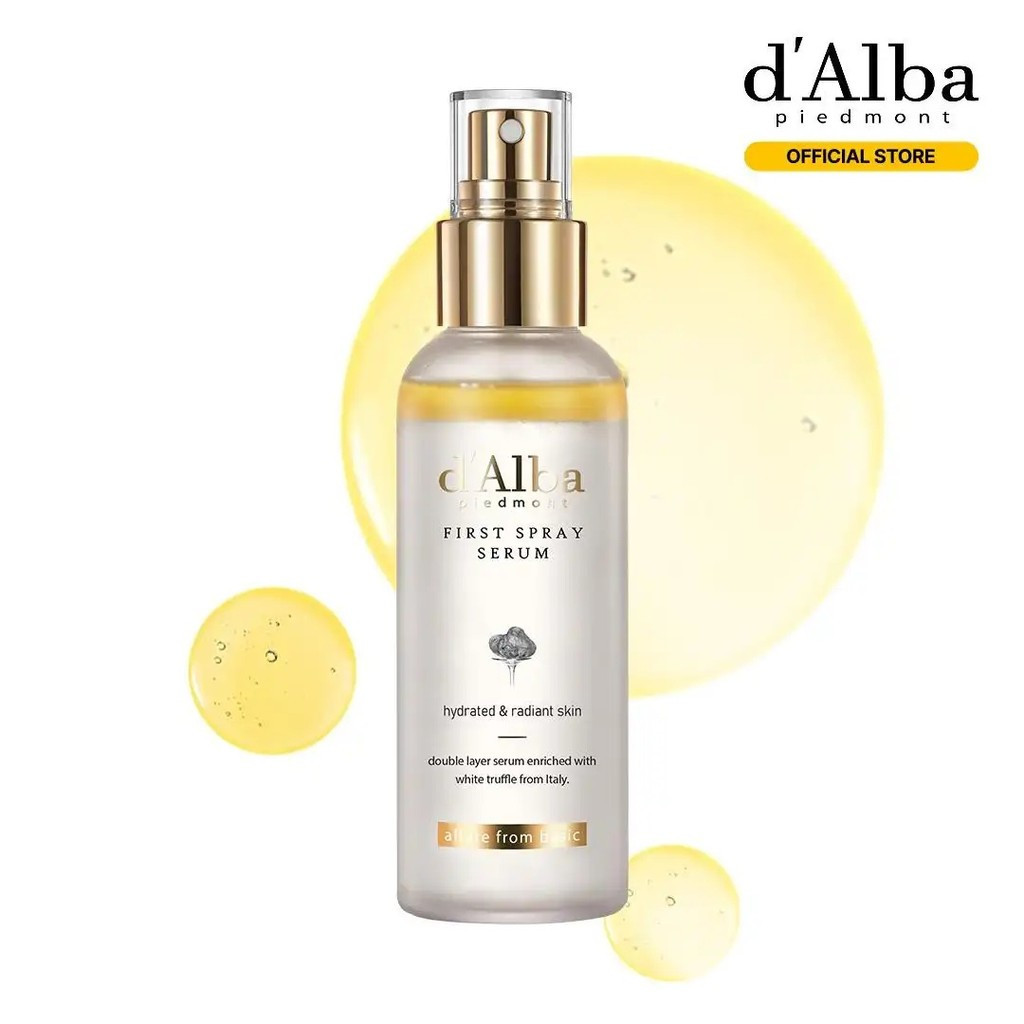 [Chính hãng d'Alba] White Truffle First Spray Serum - Serum làm sáng da mặt chính hãng S