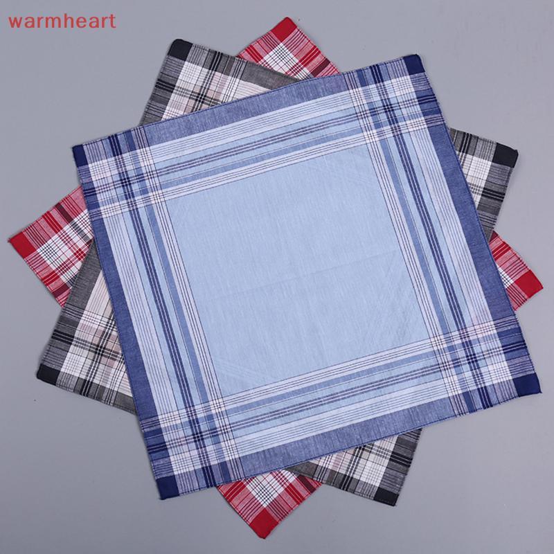 (warmheart) Khăn tay Cotton 40x40CM dành cho người lớn Big Square s Khăn mặt đa năng cho nam Khăn la