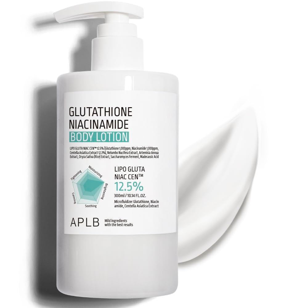 Sữa dưỡng thể APLB Glutathione Niacinamide |     Glutathione Niacinamide Vitamin C ™     12,5% 10.14