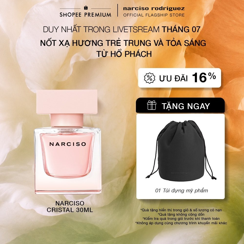 [HANNAH] Nước Hoa Narciso Rodriguez NN Cristal EDP 30ml