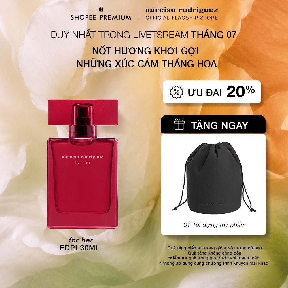 [HANNAH] Nước Hoa nữ Narciso Rodriguez For Her EDP Intense 30ml