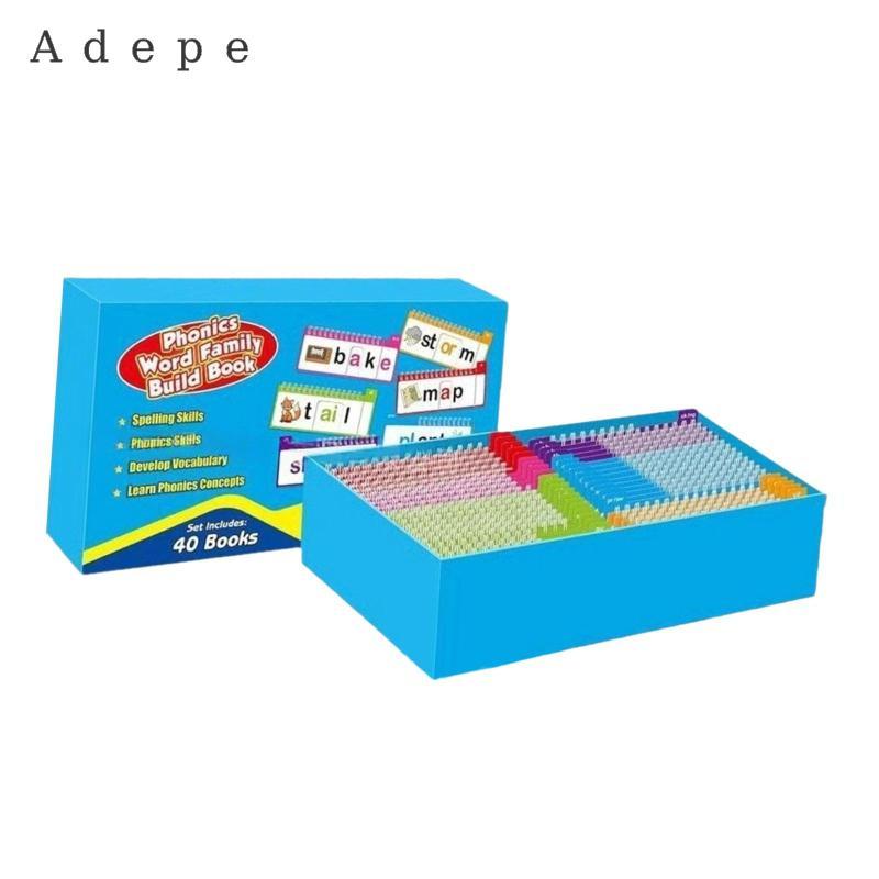 Phonics Flashcards Từ di động Gia đình dành cho người học sớm Lớp học trẻ em
