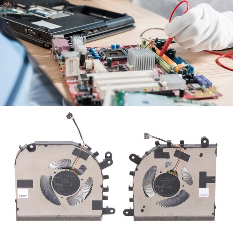 CUY Laptop CPU GPU Quạt Làm Mát DC12V 1A 4Pin Tản Nhiệt Cho 16s IMH9 9 16IMH9 L + R ORG