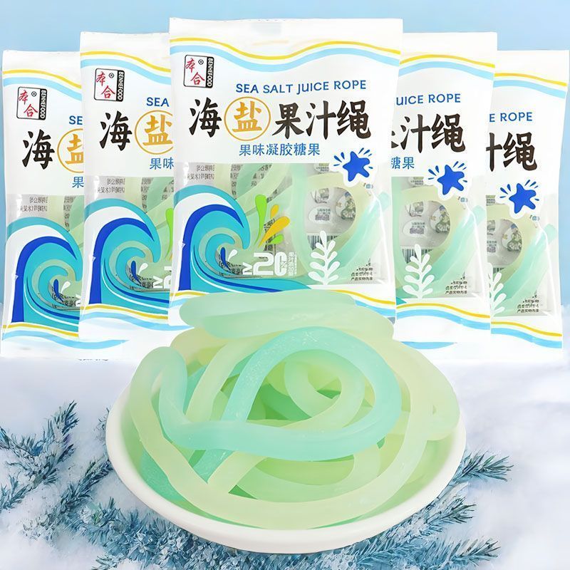 Muối Biển Marshmallow Kẹo Kẹo Kẹo Marshmallow Sau 8090 Hoài Cổ Tuổi Thơ Khuôn Viên Tuổi Thơ Xuất Hiệ