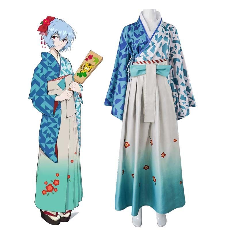 EVA Movie Theater Edition Asuka Kimono Eva Aya Polly cos Asuka cos trang phục đầy đủ trang phục cosp