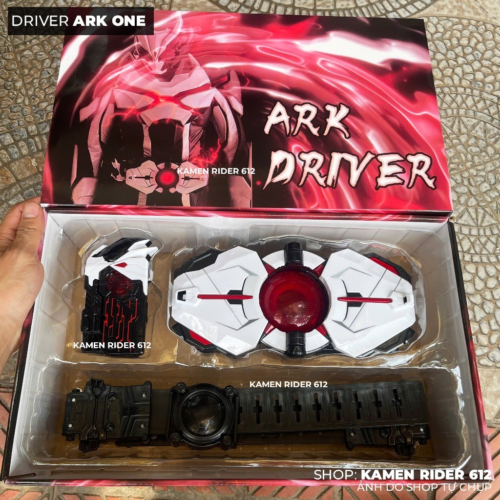 Mo hinh thắt lưng siêu nhân Ark One Dx BOotleg china kamen rider zero one ark-one 2214 có backgroud 
