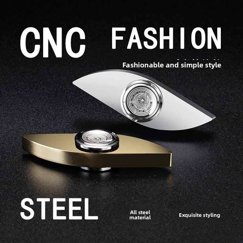Fidget Spinner Thép không gỉ Eye of Power Finger Spinner Seiko Spinning Đồ chơi giải nén