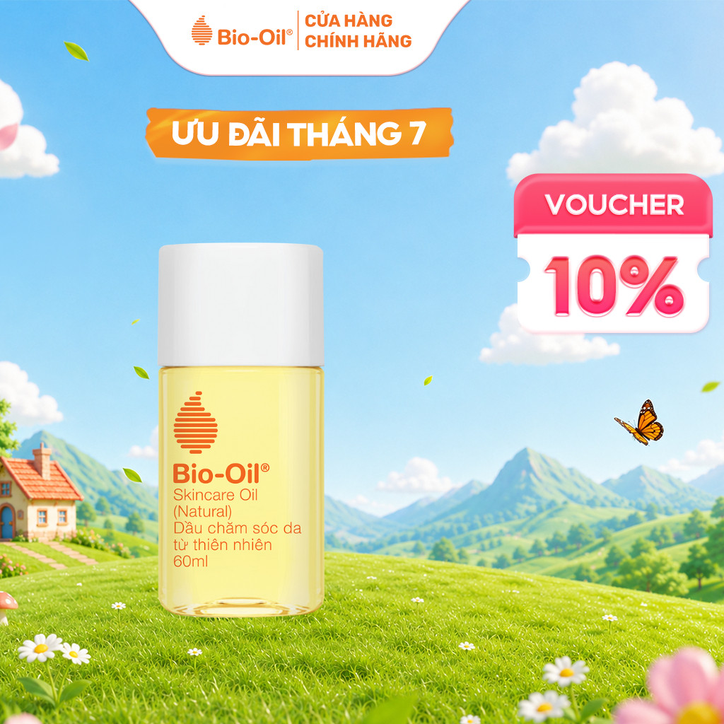 Dầu chăm sóc da từ Thiên Nhiên BIO-OIL SKINCARE OIL (NATURAL) 60ML