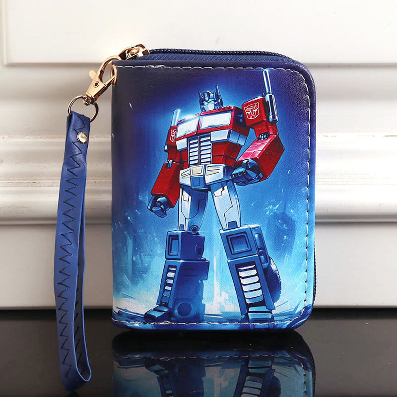 Ví Bé Trai Transformers Optimus Prime Ví Sinh Viên Transformers Optimus Di Động Ví Đựng Tiền Xu Bé T