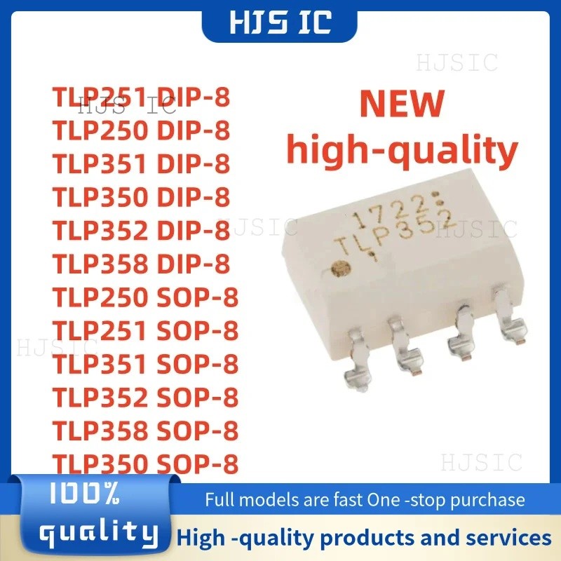 5 CÁI TLP250 TLP251 TLP351 TLP350 TLP358 TLP352 DIP-8 SOP-8 Bán Buôn Chip ic