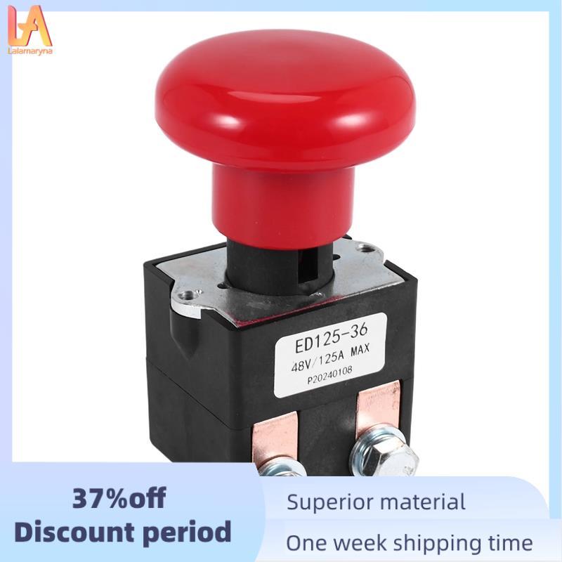 Công tắc dừng ngắt kết nối khẩn cấp ED125-36 48V 125A cho EZ30 E30 D40 EZ40 111551000800 Xe nâng điệ