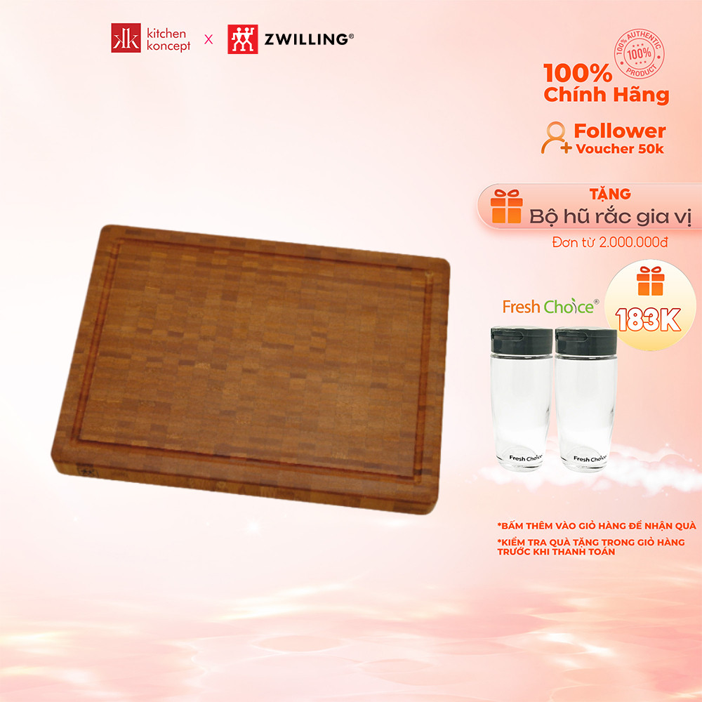 Zwilling - Thớt Gỗ Lớn 42x31x4cm