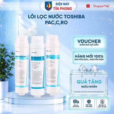 Lõi lọc nước Toshiba PAC,C,RO ( Cho máy N1686UV, N1843S, W1905S, W1035S, W1630SV, N1660SV, H1660SV)