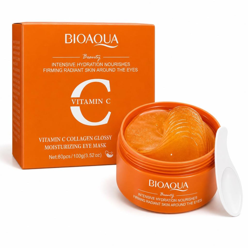 Mặt nạ mắt BIOAQUA Retinol Hyaluronic Vitamin C 80 chiếc 100g (Vitamin C) NHCR