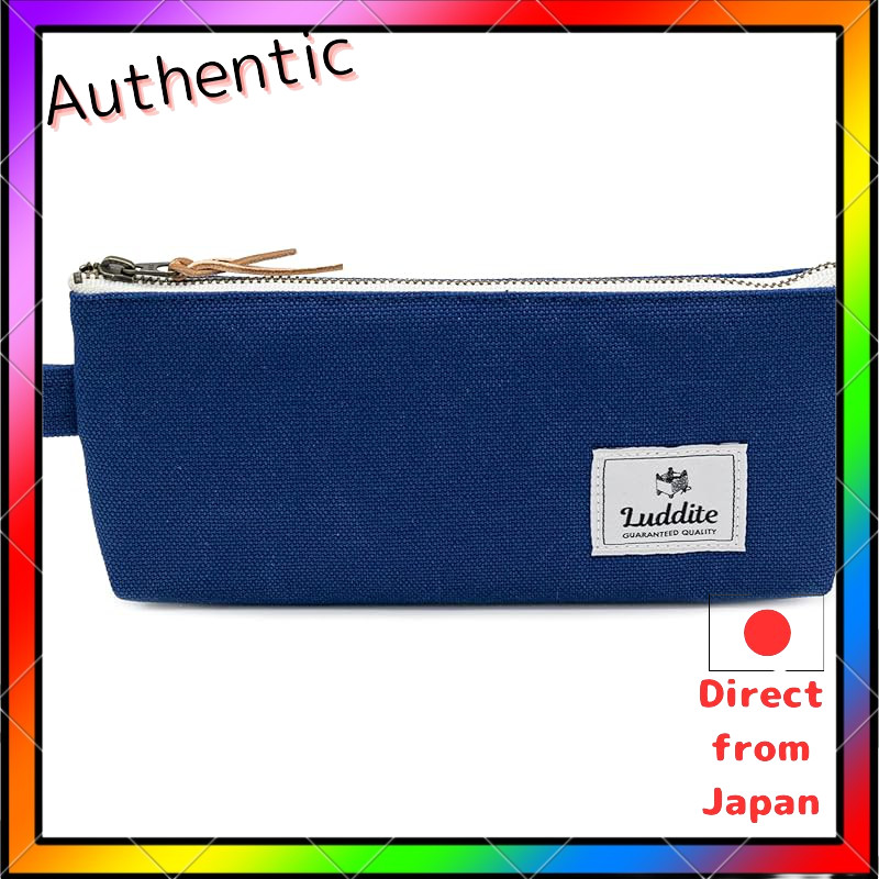 Luddite Gusset Pen Case Okayama Denim LDD-GPN-100