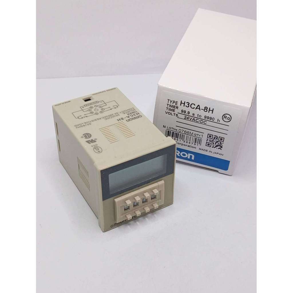 Rất Tốt Mới Chính Hãng H3CA-8H 24v DC / ac LOẠI H3CA-8H 99,9 s đến 9990 h 24VAC / DC
