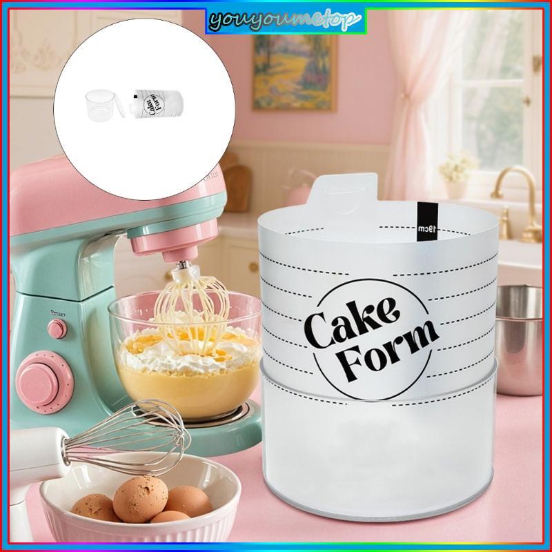 YOUYO Baking Acrylic Form Cake Tool Khuôn tròn Bánh ngọt Nấu ăn