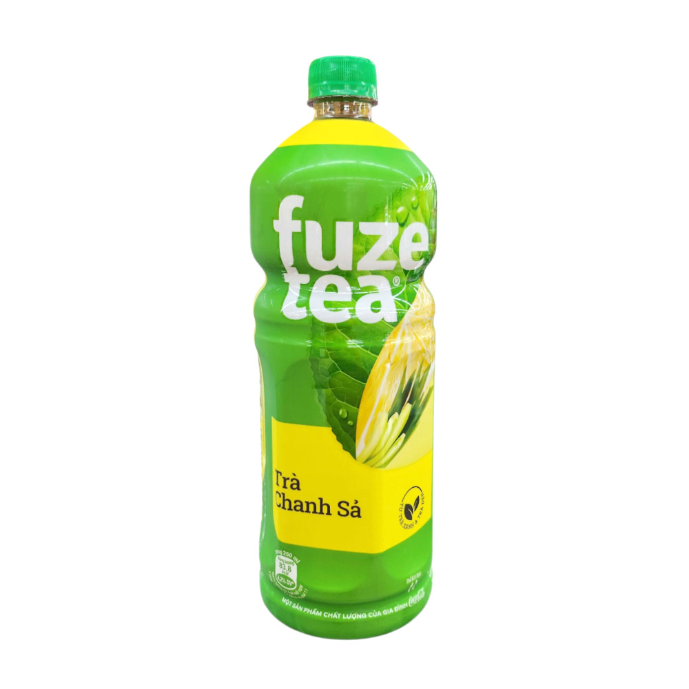 Trà chanh sả Fuzetea chai 1 lít - 01633