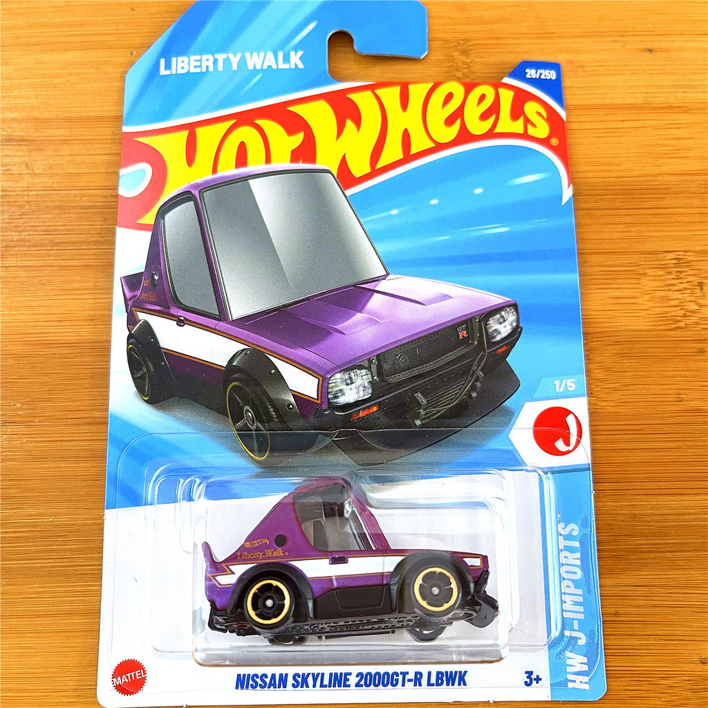 HOTWHEELS Hot Wheels Xe thể thao nhỏ 2024MJ25FANISSAN Nissan SKYLIN Skyline 2000GTR