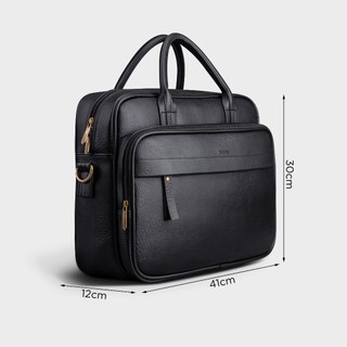 Cặp công sở Trita (Thời trang nam đựng vừa laptop 15 inch - Cặp da TCA10) Bagsmart