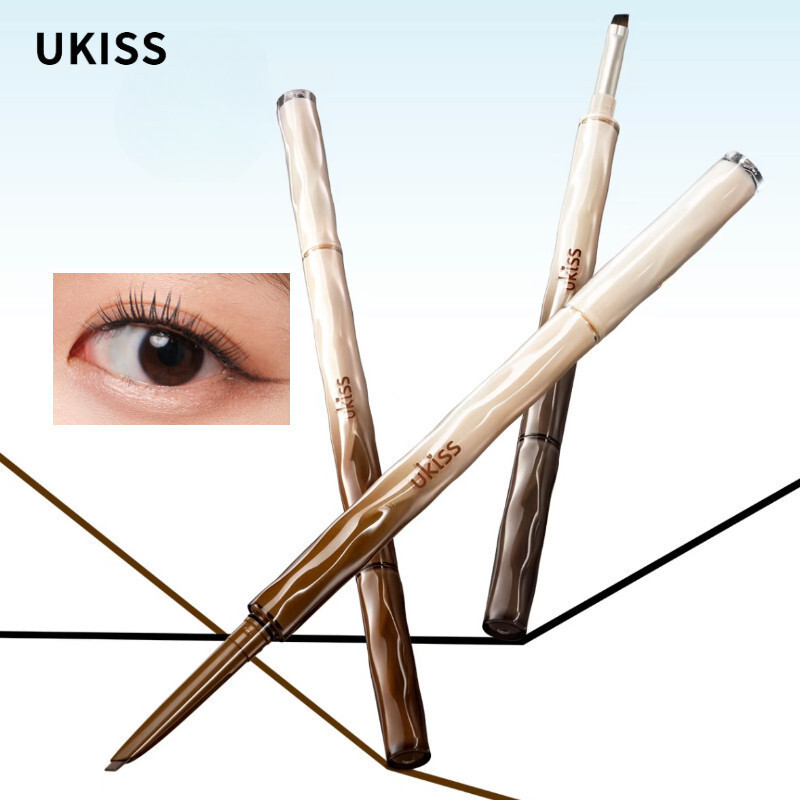 【 ♈ 】 Bút kẻ mắt UKISS Bút chì kẻ mắt chống nước chống nhòe chống mồ hôi lâu trôi cho người mới bắt 