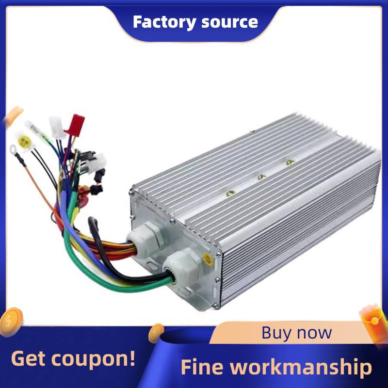 Bộ điều khiển hai hàng không chổi than 3000W 48V / 60V / 72V / 84V cho động cơ BLDC / Xe đạp điện / 