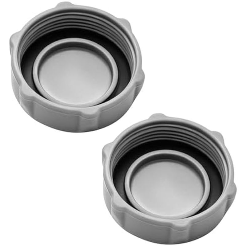 2 Bộ phận thay thế nắp van thoát nước bể bơi, Bộ chuyển đổi nắp thoát nước màu xám hạng nặng cho Col