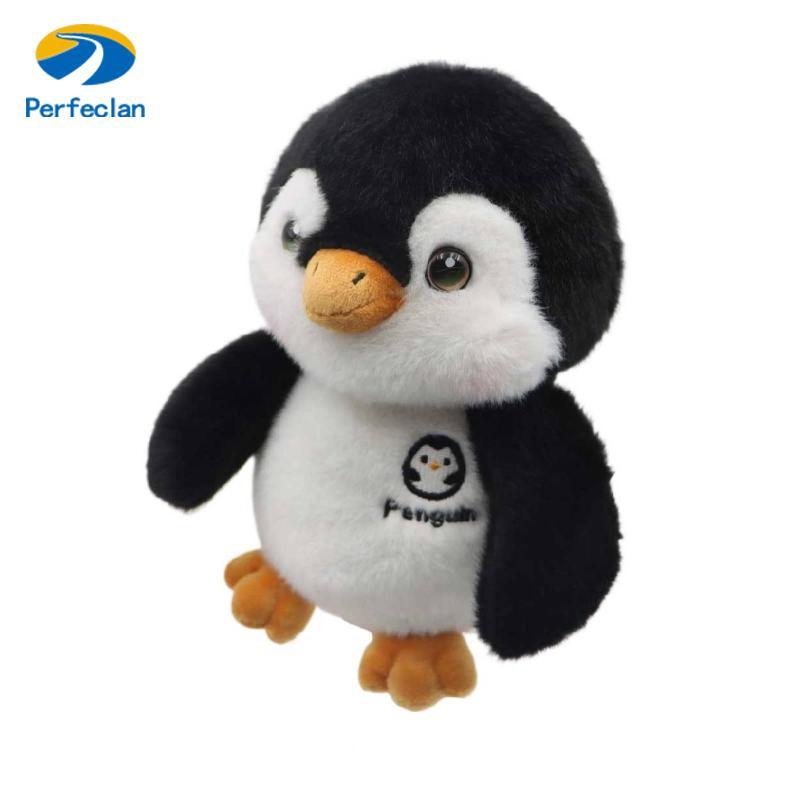 Perfeclan Penguin Driver Head Cover Fuzzy-Like Furry Penguin Golf Cover Đen trắng