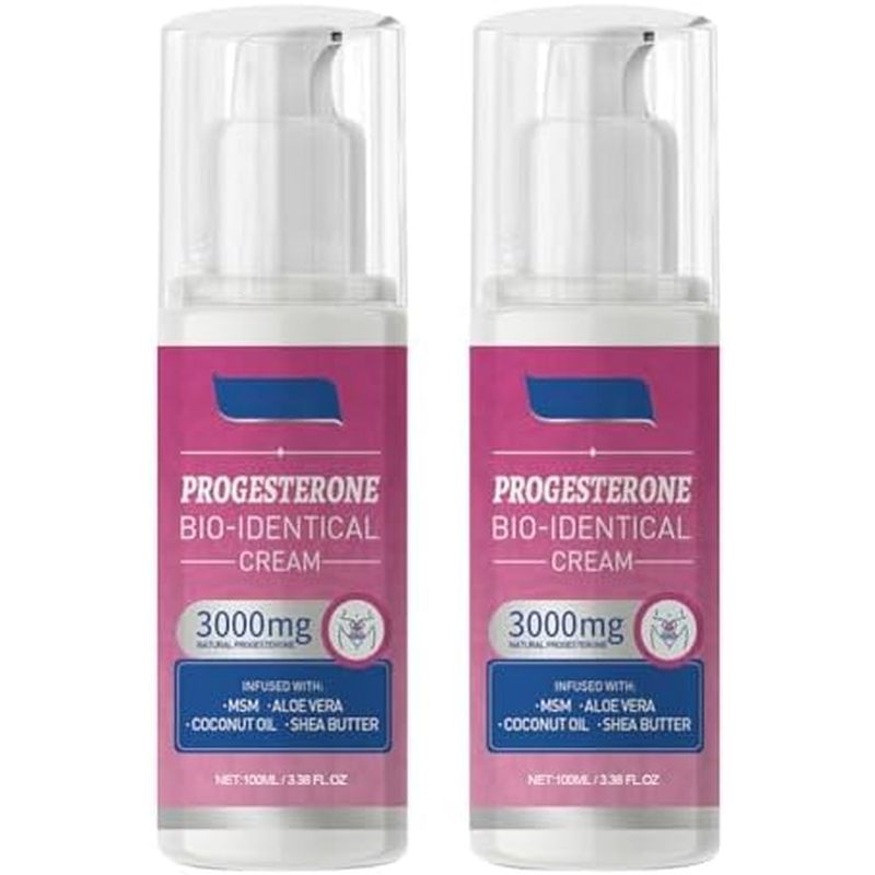 2 Chiếc Kem Estrogen Cân Bằng Hormon, 100ml Kem Estrogen Tự Nhiên Cho Nữ-Mùa mãn kinh, Hỗ Trợ Cân Bằ