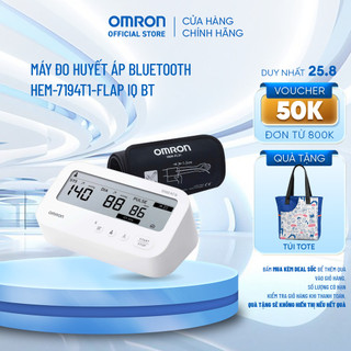 (Dòng mới 2026) Máy Đo Huyết Áp Bluetooth Phát Hiện Rung Nhĩ OMRON IQ BT HEM-7194T1-FLAP