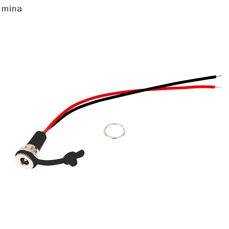 [mina] 5A IP68 Chống nước 5,5 x 2,1mm DC Power Soet Nữ Ja Panel Mount Connector