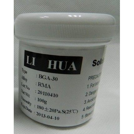 LIHUA Premium BGA Flux Paste BGA-30 / LH-30LI HUA Premium Flux Oil 100g Gói