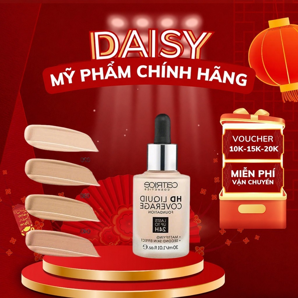 Kem Nền Catrice Chính Hãng – Mịn Nhẹ, Tự Nhiên, Che Phủ Nhẹ, Nền Đẹp Hằng Ngày