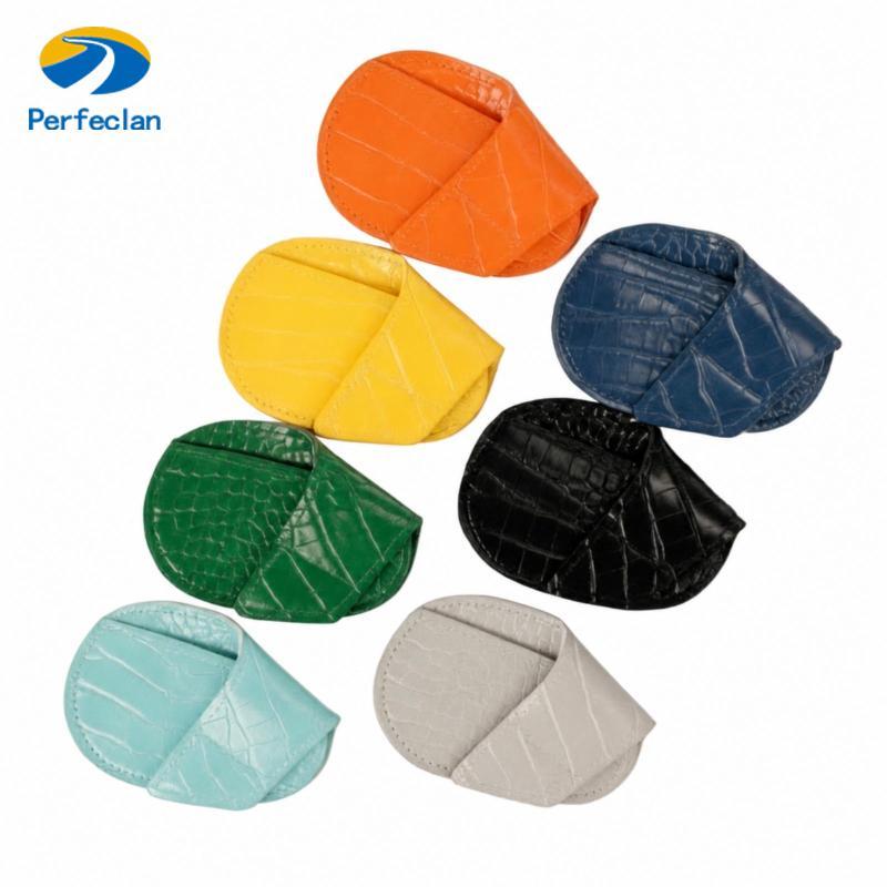 Perfeclan 7 Miếng Golf Iron Club Cover Envelop PU Golf Iron Cover Hàng Thể Thao Nhỏ Gọn Nhẹ Cho Golf