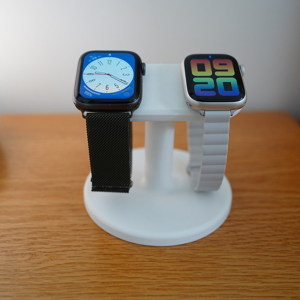 Giá đỡ sạc đôi Apple Watch Giá lưu trữ đồng hồ Apple Watch Đế sạc Apple Watch
