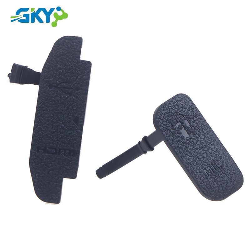 GKY Mới Cho 600D 700D 650D 750D 760D 800D Vỏ USB MIC Nắp Cao Su Nắp Nắp Ốp Lưng Camera Phần GKY
