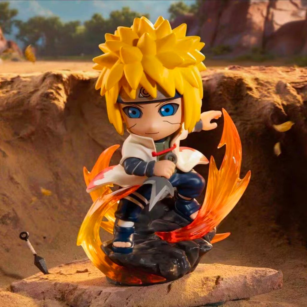 Mô hình blind box Naruto Shippuden Naruto Sasuke Itachi Madara Minato trận chiến cuối cùng đồ chơi s