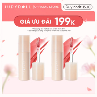 [MUA 1 TẶNG 1] Son Bóng Mờ JUDYDOLL Che Phủ Rãnh Môi Không Lem Dưỡng Ẩm Lâu Trôi Màu Sắc Tự Nhiên Dễ Sử Dụng