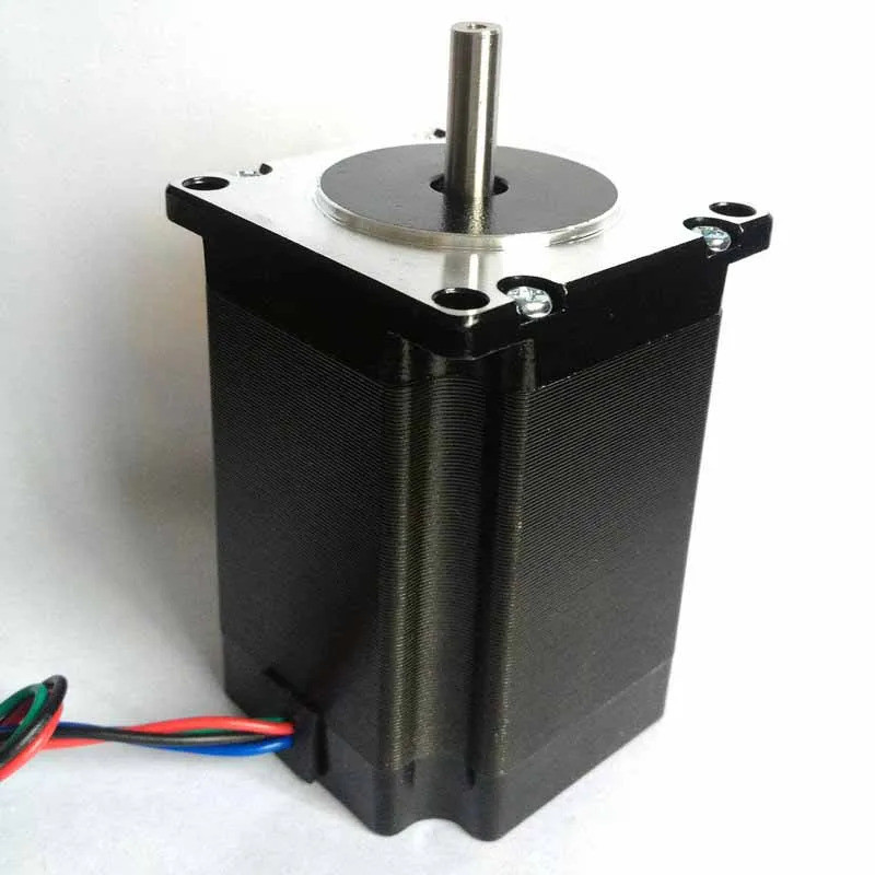 153oz.in 2.5A 4 dây trục tròn NEMA23 động cơ bước máy in 3D động cơ bước lai 2 pha 3.25V 11Kg.cm 1.8