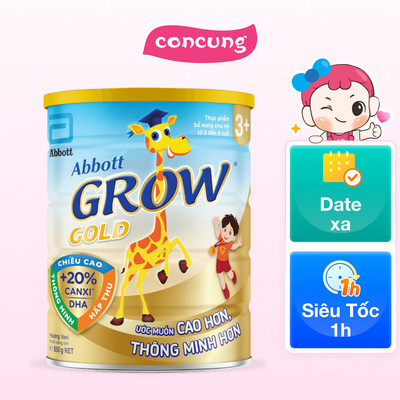 Abbott Grow Gold 3+ Hương Vani 850g - Con Cưng