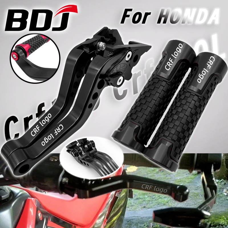 BDJ Dành Cho Xe Honda Crf150 Crf150l Crf 150 150L Phanh Ly Hợp Đòn Bẩy Tay Cầm Thanh Cuối Cao Su Xe 