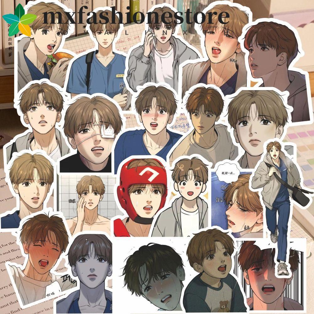MXFA Hàn Quốc BL Manwha Jinx Sticker, Hàn Quốc BL Manwha Kim Dan Joo Jaekyung Manga Dán, Manga Hàng 