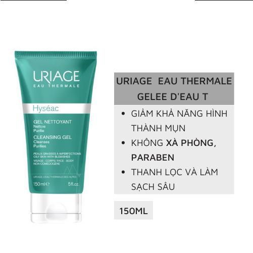 Ảnh 4 của Sữa rửa mặt Uriage Hyséac, Dépiderm làm sạch da, hỗ trợ sáng da & kiểm soát dầu mụn 150ml/100ml