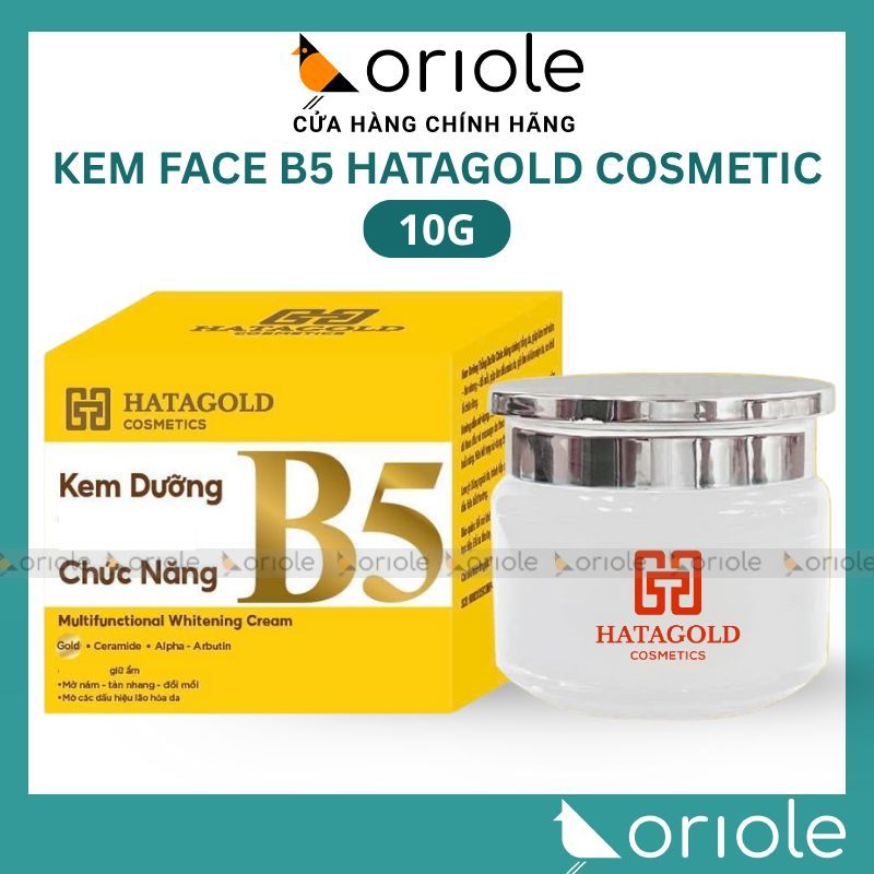 Kem Hatagold Cosmetics B5 Màu Trắng 10g - Oriole