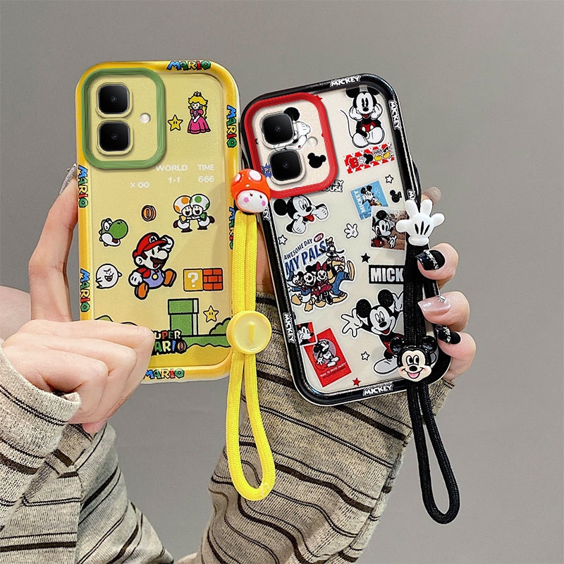 Ốp lưng INFINIX SMART 10 / TECNO POP 10 / TECNO SPARK GO 2 Super Mario, Gradient Kuroumi, Melody, Ốp