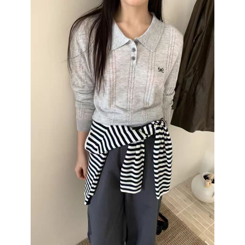 Miu Series Áo Polo Nữ Fall Winter - Smart Molecular Core Twisted Fiber, Kiểu Dáng Outerwear